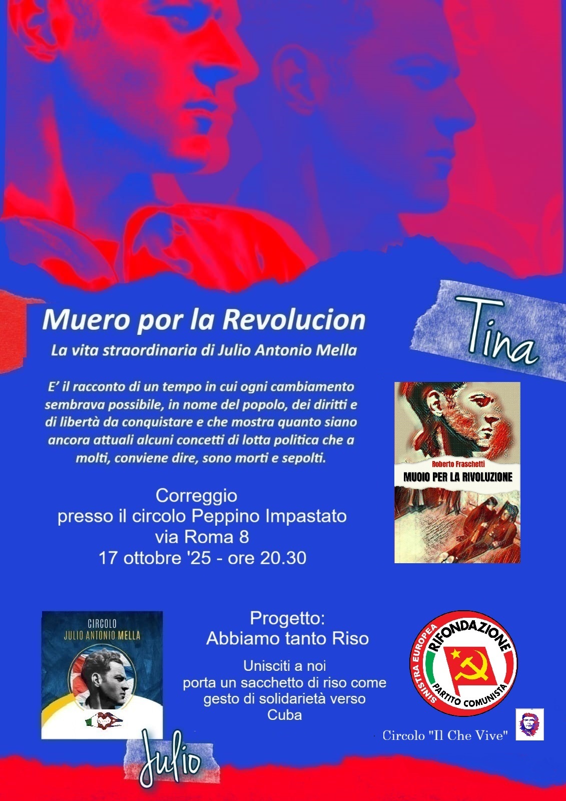 ¡Muero por la Rivolución!